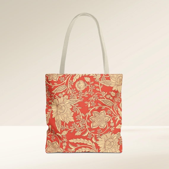 Vintage Floral Tote Bag – Elegant & Timeless Everyday Carryall
