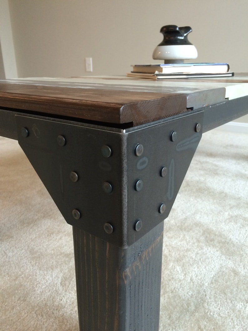 Vintage Industrial Coffee Table Etsy