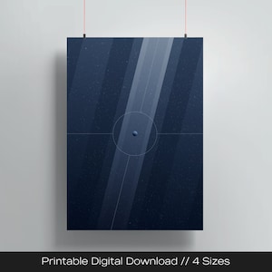 Pale Blue Dot - Minimalist Printable Poster