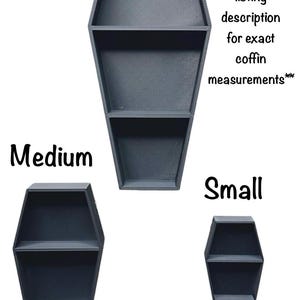 Magnetic undecorated coffin shelf for jumping spider enclosure - 3 sizes