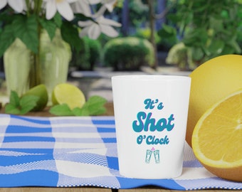 Shot O Clock-borrelglas