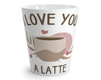 Ik hou van je een Latte Mok