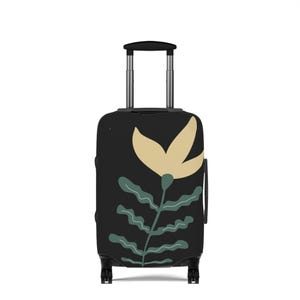 Chic Floral Luggage Cover - Travel Accessory, Suitcase Protector, Stylish Travel Gear, Gift for Travelers, Vacation Essentials