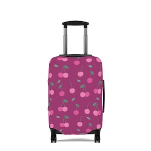 Cherry Blossom Luggage Cover, Fun Travel Accessories, Unique Suitcase Protector, Perfect Gift for Travelers, Summer Vacation [...]