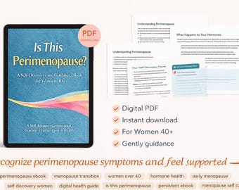 Is This Perimenopause eBook | Perimenopause Guide for Women 40+ | Early Menopause Symptoms & Hormone Health