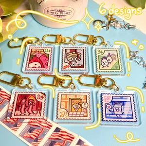 Mini Stempel Schlüsselanhänger Serie 1: Frühstück - Gacha Blind Bag Box Capsule