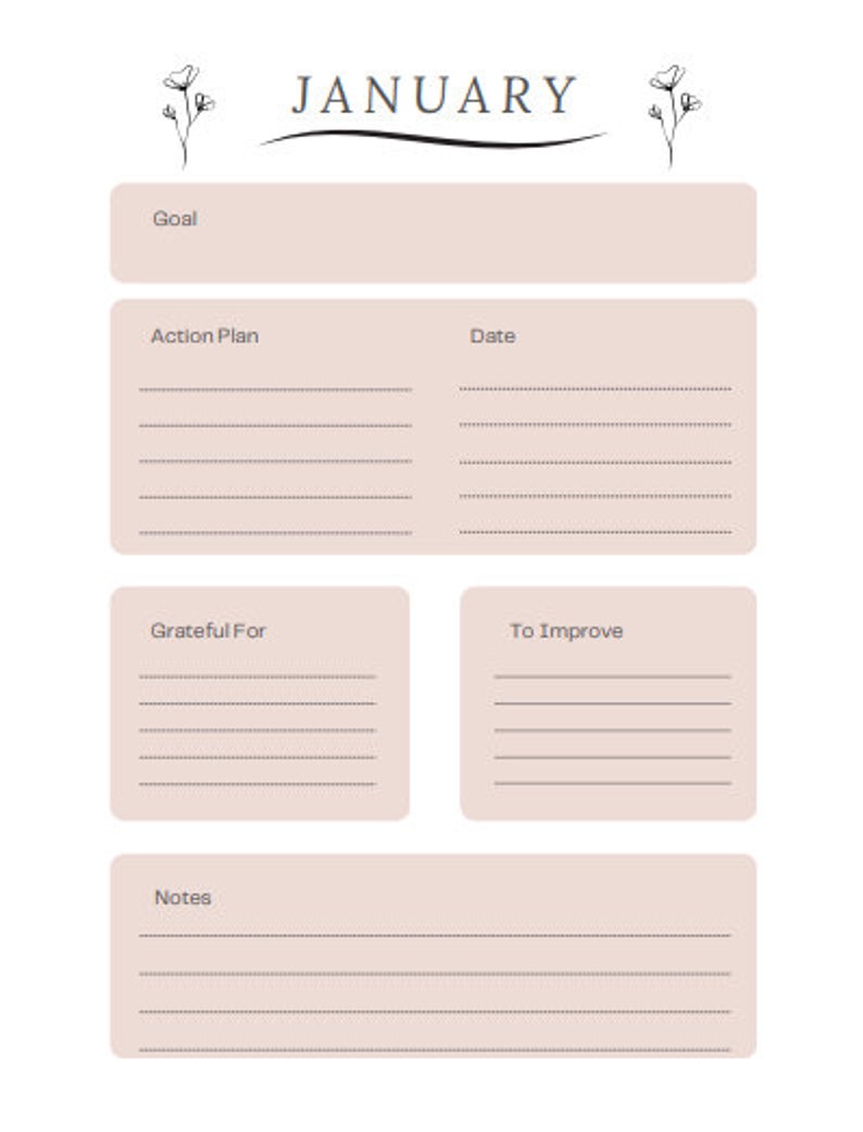 2024 Printable Planner, Budget Planner, Notebook, 2024 Calendar