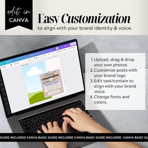 Home Organizing Instagram Post, Home Organization Instagram Templates, Canva Social Media Templates for Home Organizer, Realtor, Interior image 9