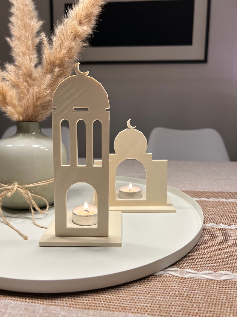 Dekoration Orientalisch 3D Print 3D Druck Teelicht Zuckerfest Bayram Ramadan Bild 1