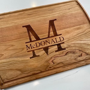 Customized Cherry Cutting Boards