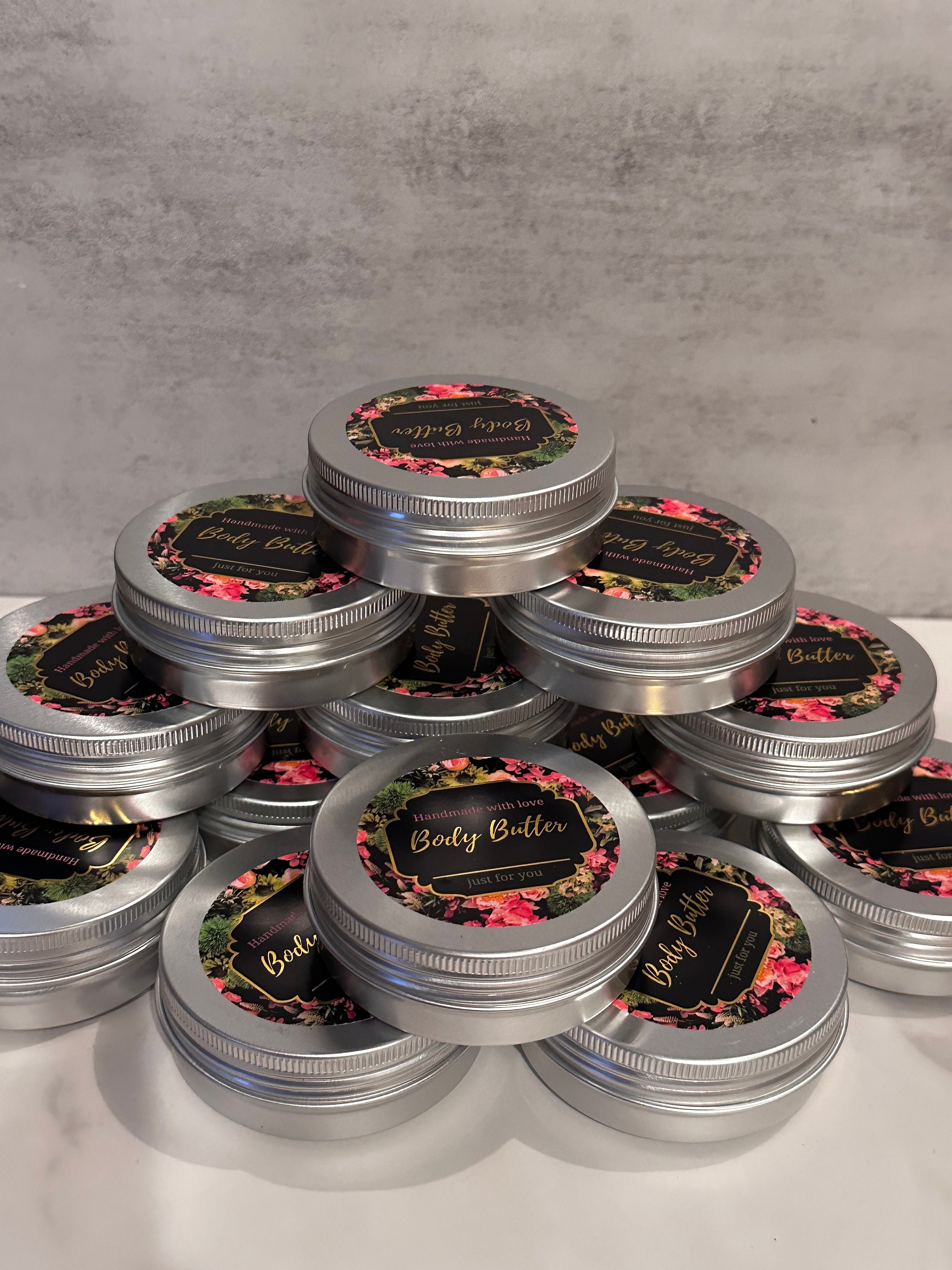 Body Butter Tins Etsy