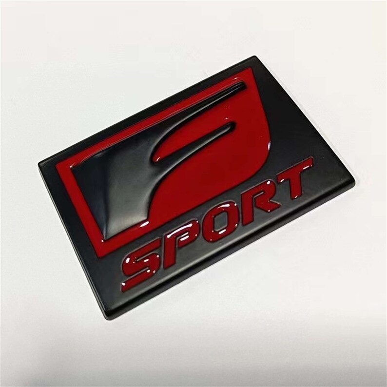 Applicable For F SPORT Metal Car Emblem Suitable For Lexus F SPORT applicable-for-f-sport-metal-car-emblem-suitable-for-lexus-f-sport
