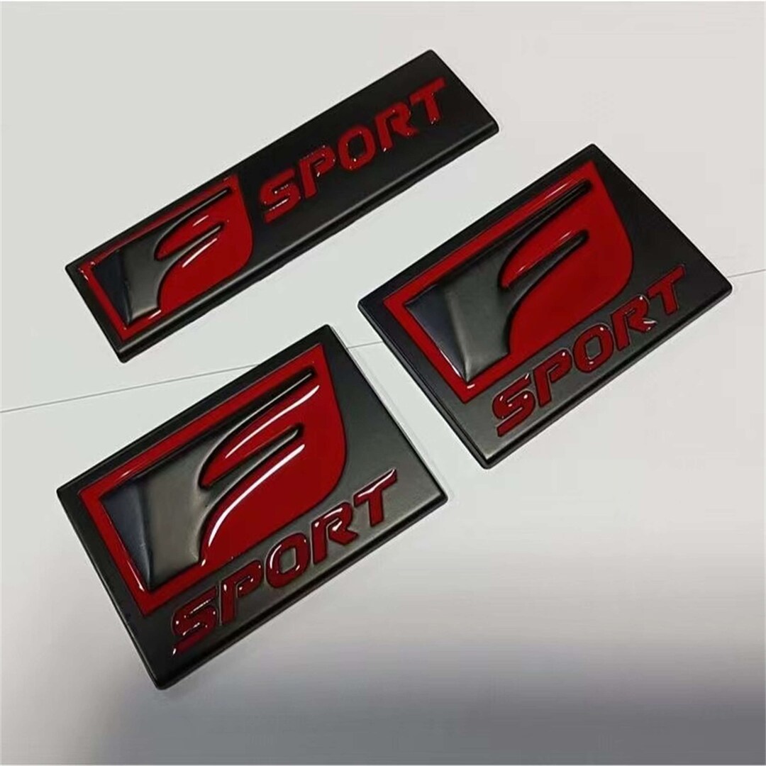 Applicable For F SPORT Metal Car Emblem Suitable For Lexus F SPORT applicable-for-f-sport-metal-car-emblem-suitable-for-lexus-f-sport