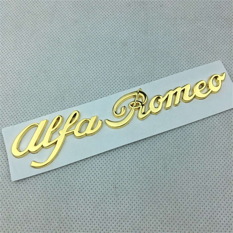 Alfa Romeo Licence Plate Frame