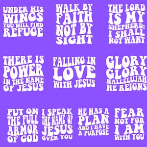 Christian Bundle SVG, Plotterdatei, Christliches SVG, Bibelvers Bundle, Plotterdatei, Jesus, Gott, Religion svg dxf