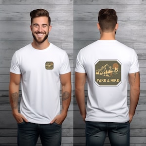 Take a Hike Shirt: Outdoorsy Camping Graphic Tee