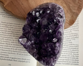 Amethyst mit doppelter Druse