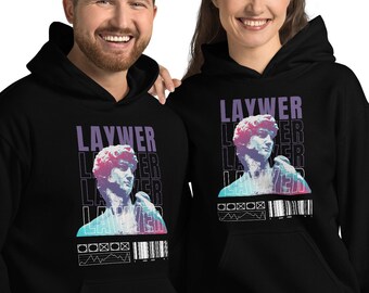 Lawyer Unisex Hoodie Sweatshirt - Perfect Gift for Law Students and Attorneys