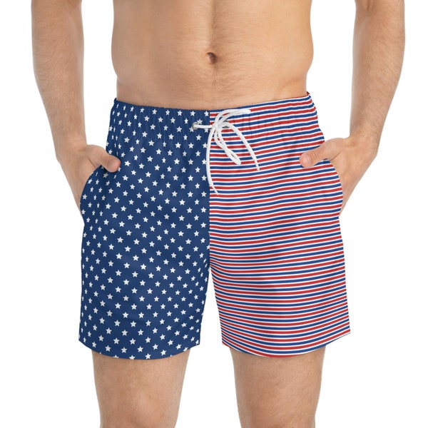 4th of july swimtrunks