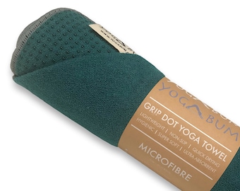 Eco Yoga Towel - Dark Teal - Yogabum