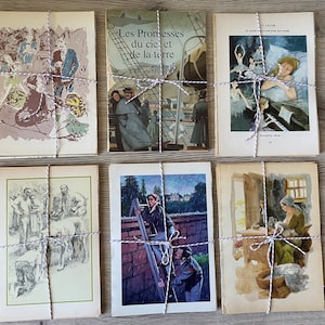Lot 40 illustrations de livres pour scrapbooking junk journal vintage ephemera pack vintage junk journal kit supplies illustrations