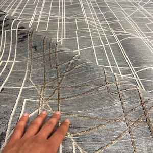 Bamboo Area Rug Bamboo Silk Rug Luxurious Home Rug Top - Etsy