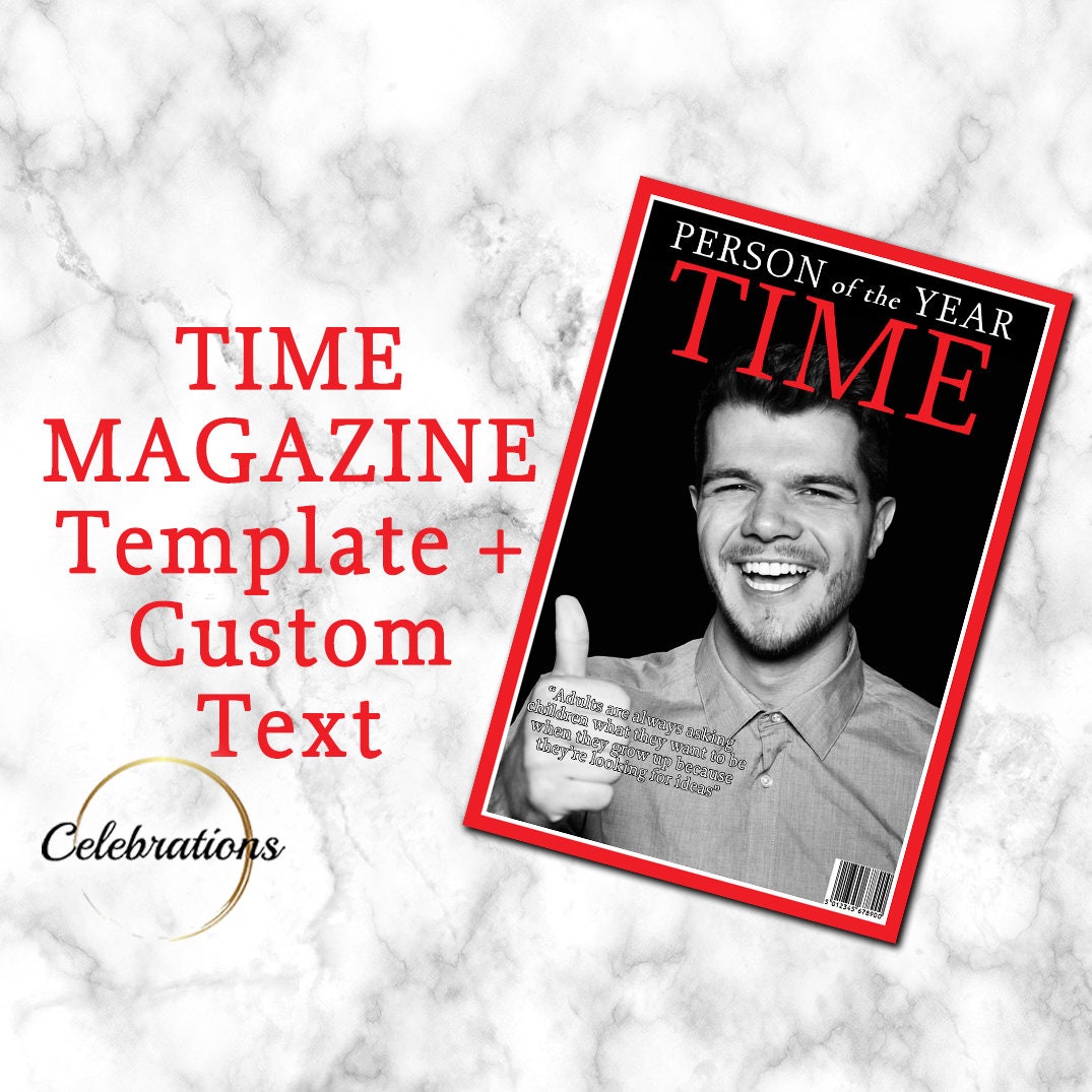 Time Magazine Template Time Magazine Template