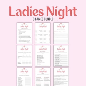 Ladies night party games, ladies party games, fun games for ladies, dirty minds game, ladies night out, ladies games, adult party game
