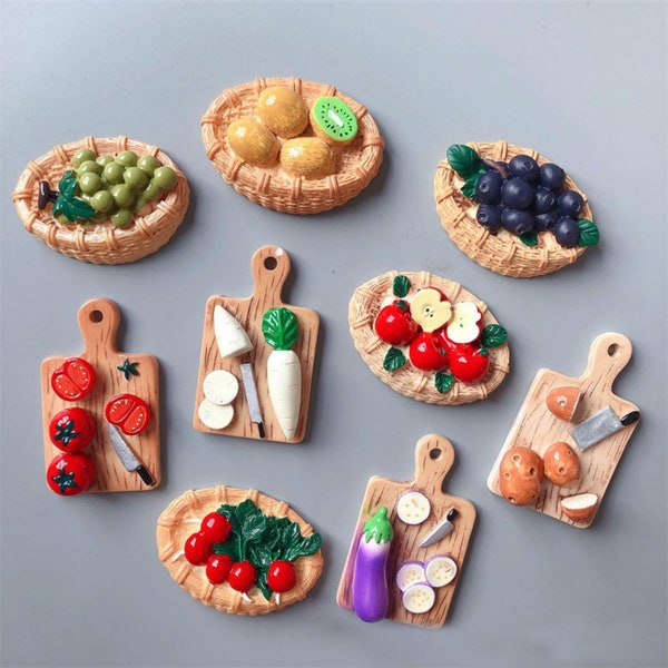 Vegetable Magnet - Etsy