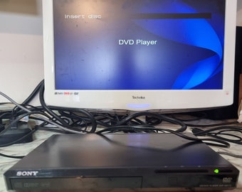 Sony Dvp-Sr170 Compact cd/dvd Player Scart/av Output No Remote. All Working