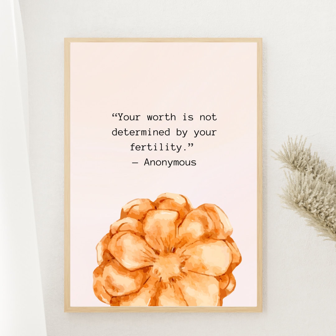 12 Inspirational Quotes for Infertility and Fertility Journey Etsy