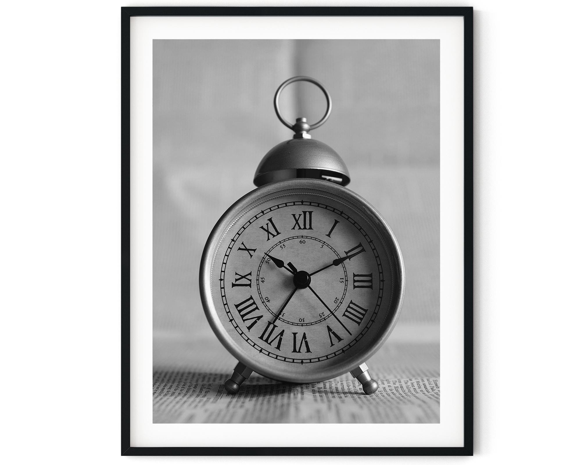 Vintage VP Art Black and White Office Time Watch Pocket watch face vector Black and White Stock Photos  main image 4