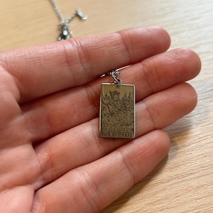 The Empress Tarot Card Necklace