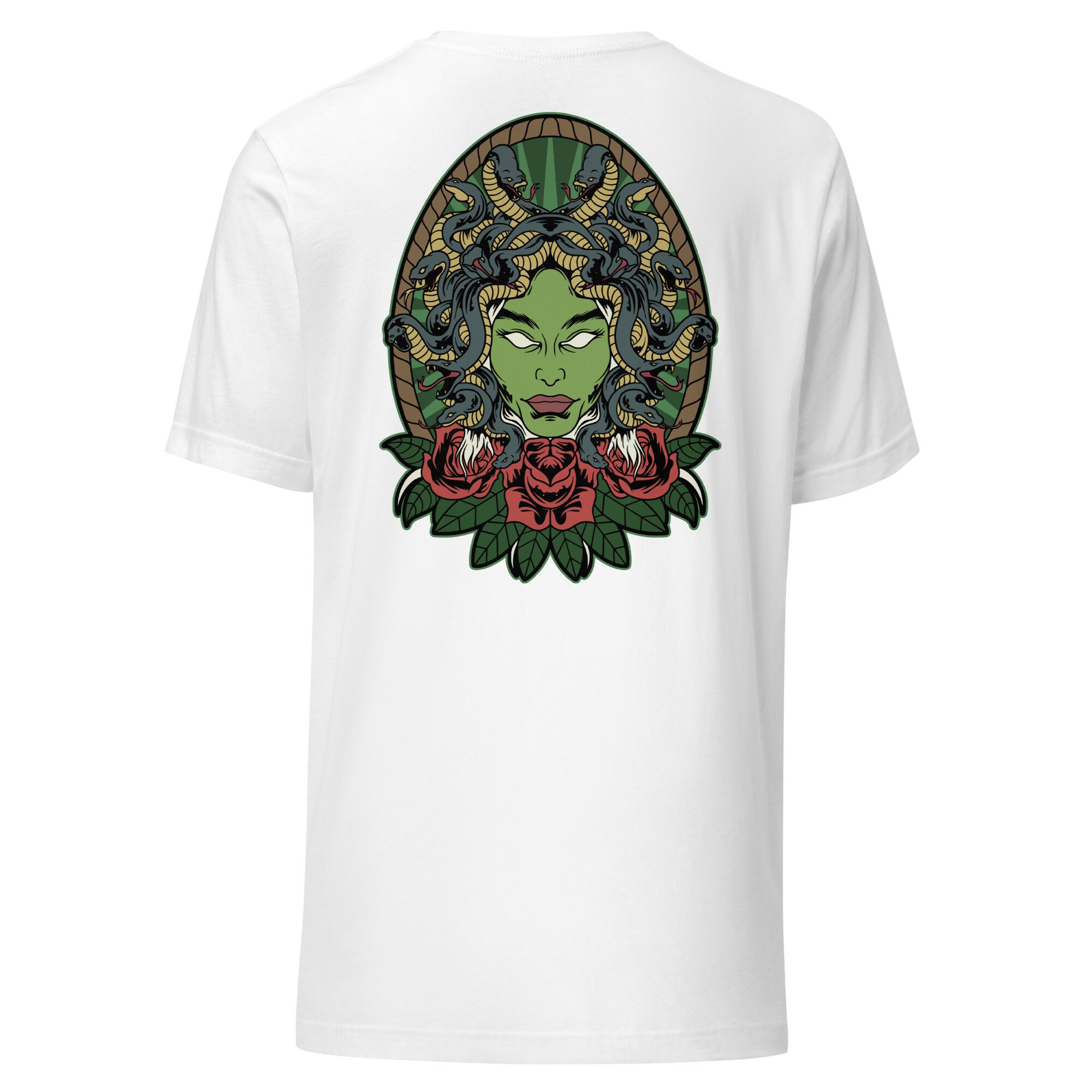 Urban Backwoods Medusa T-Shirt Donna - Qualità Premium Cotone 100% - Taglie Forti Fino A XXXXXL