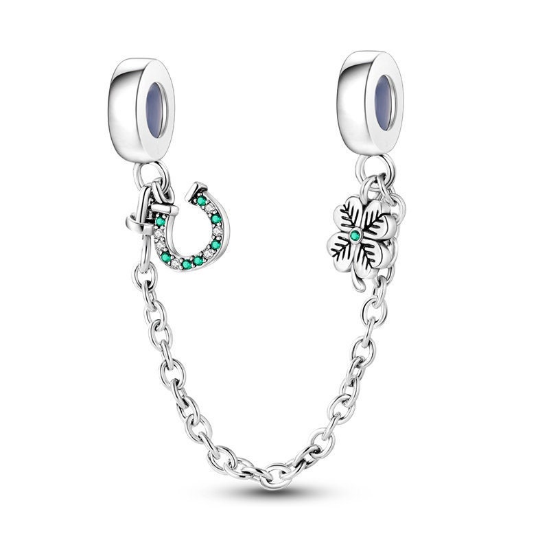 Four Leaf Clover Dangle Charm, PANDORA