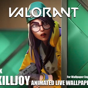 Valorant Agents Yoru Viper Killjoy wallpaper.  Cute cartoon wallpapers,  Character wallpaper, Pop art wallpaper