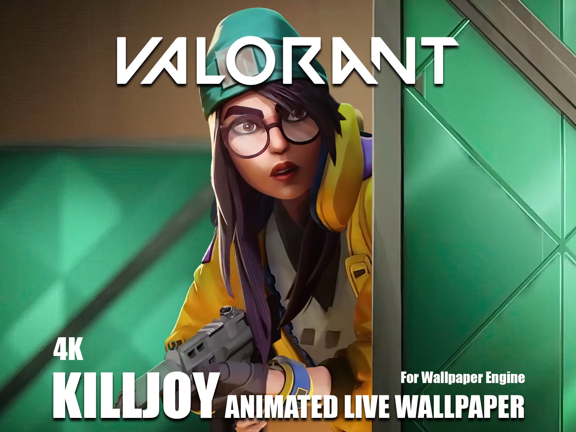 Valorant - Killjoy and Raze Live Wallpaper