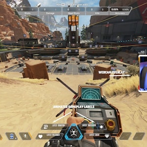Apex Legends Animated Stream Overlay: UI Style (Digital Download) image 6