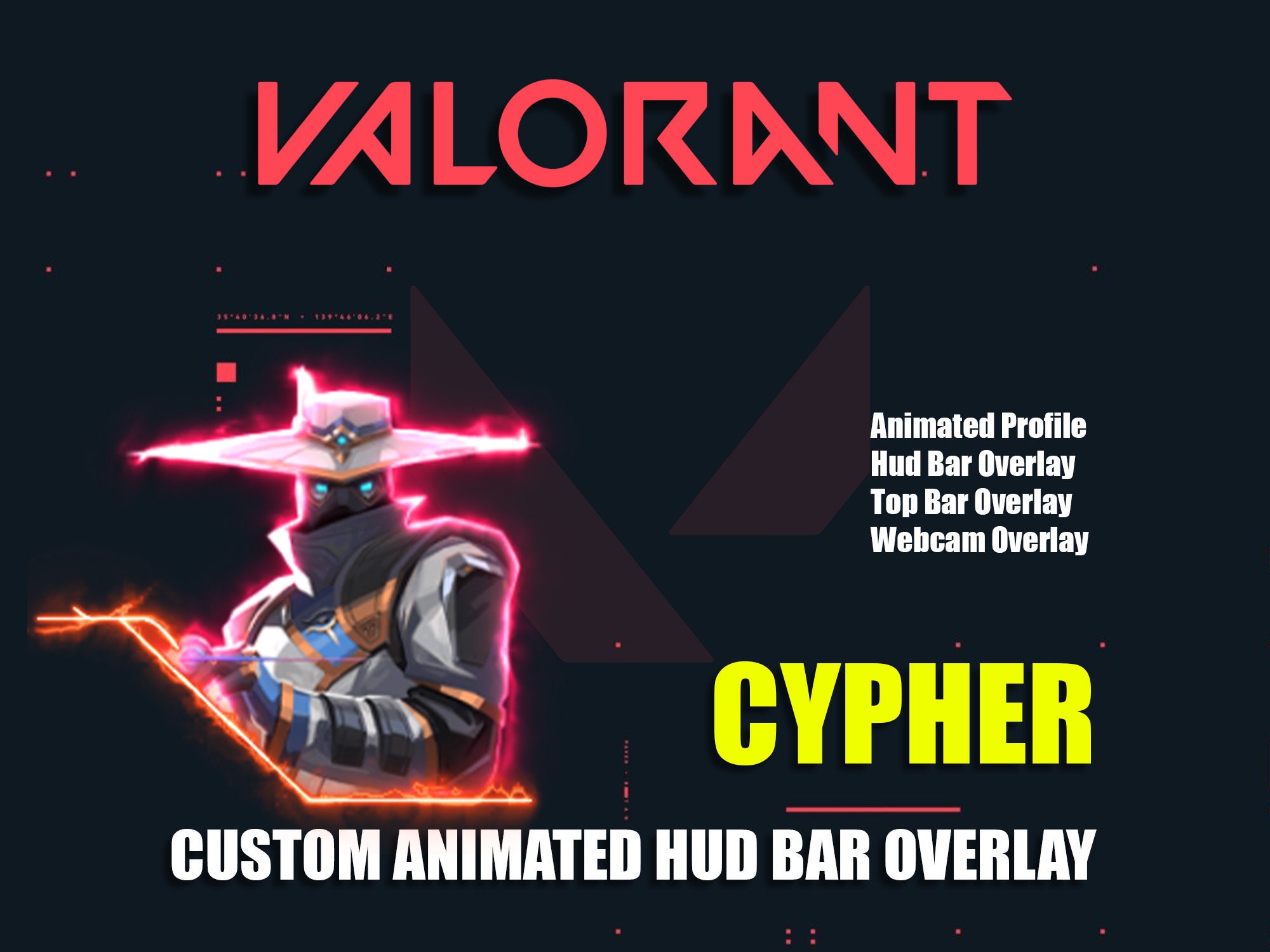 Steam Artwork Design - Valorant Cypher by 179kuka179 on DeviantArt