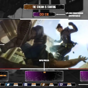 Apex Legends Animated Stream Overlay: UI Style (Digital Download) image 3