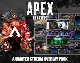 Apex Legends Animated Stream Overlay: UI Style (Digital Download)