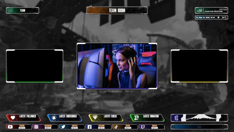 Apex Legends Animated Stream Overlay: UI Style (Digital Download) image 10