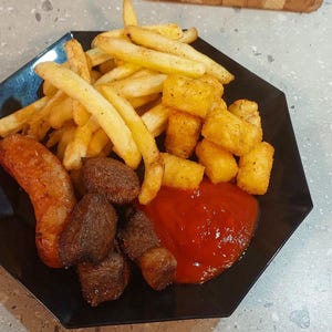 101 recept för fritösen - delvis illustrerade