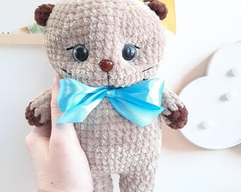 Little Kitten Amigurumi Crochet Pattern | Adorable Cat Plush Toy (PDF Download)