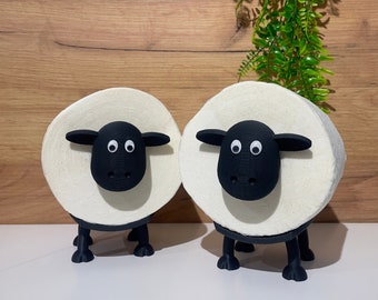 Wolly the sheep :) Toilet paper holder Replacement roll holder Toilet paper stand