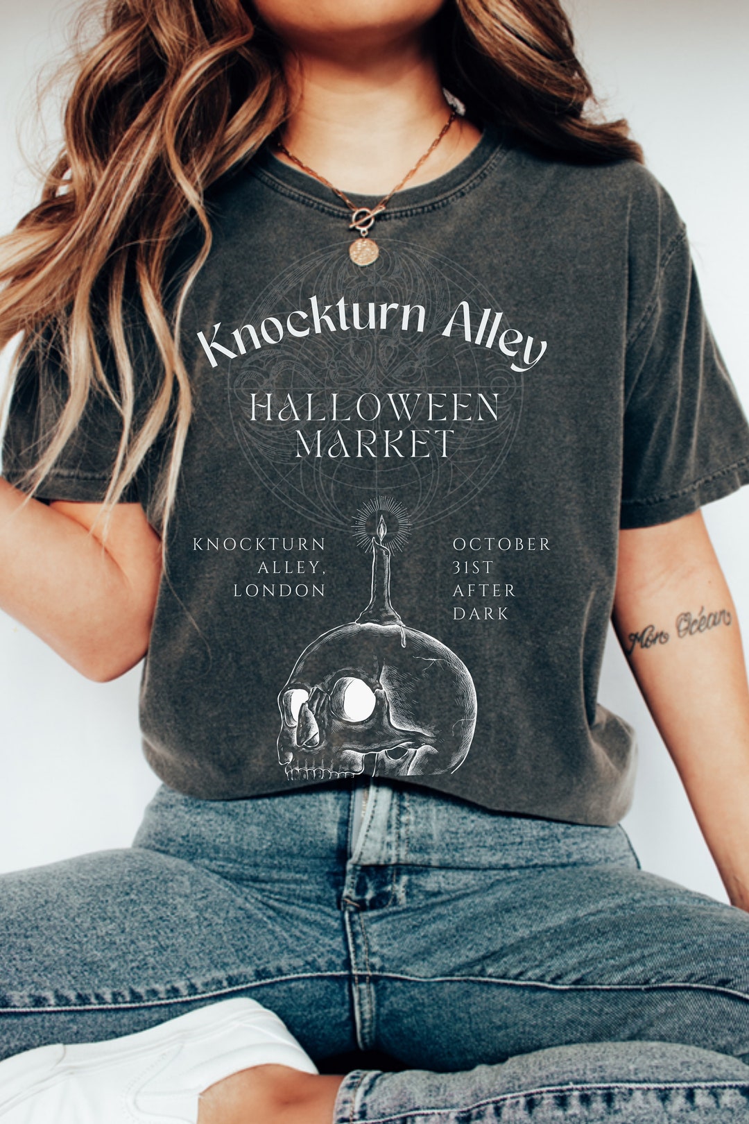 Knockturn Alley Shirt Knowckturn Alley Diagon Alley Shirt Etsy