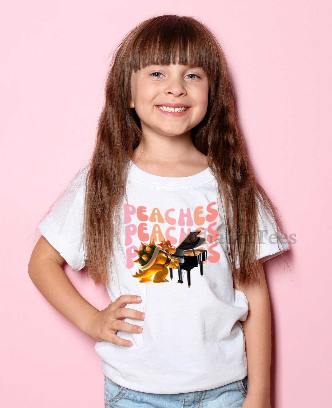 Kids Peaches Song Tshirt Bowser Peaches Song Peaches Peaches Etsy