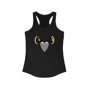 Pigeon Grey & Pink Beak Women&#39;s Racerback TankThe Coo Crew