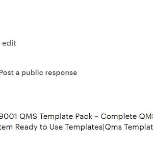 ISO 9001 QMS Template Pack: Quality Management System (Ready to Use) image 9