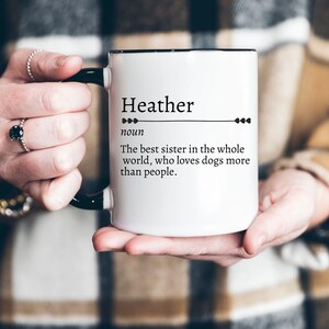 Custom Coffee Mug Personalized Name Mug With Definition For Friend Definition Mug For Friendship Gift Custom Coffee Cup Personalized
